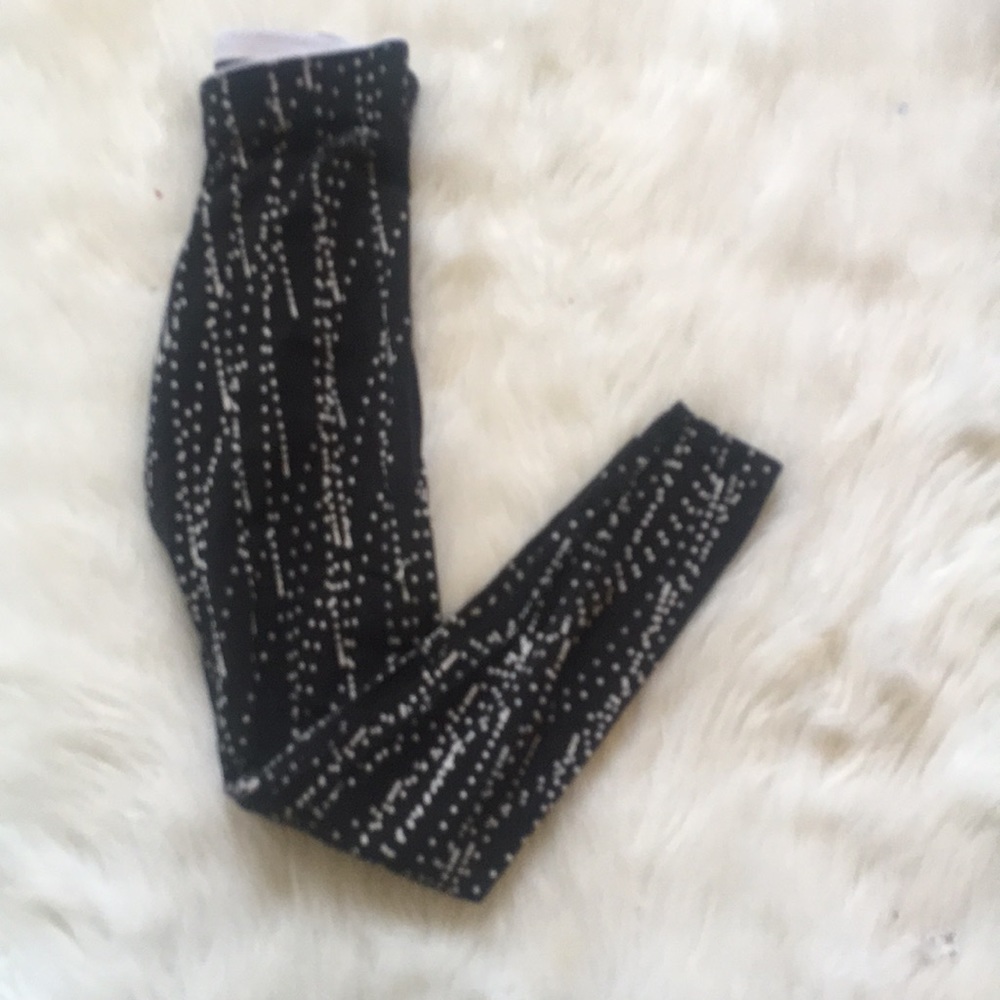 Nike Yoga Pants Black with Circles XS